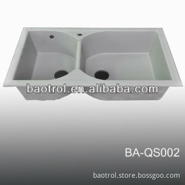 Made in china pure acrylic artificial stone colored pedestal sinks